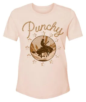 Punchy Ladies T-shirt - Peach