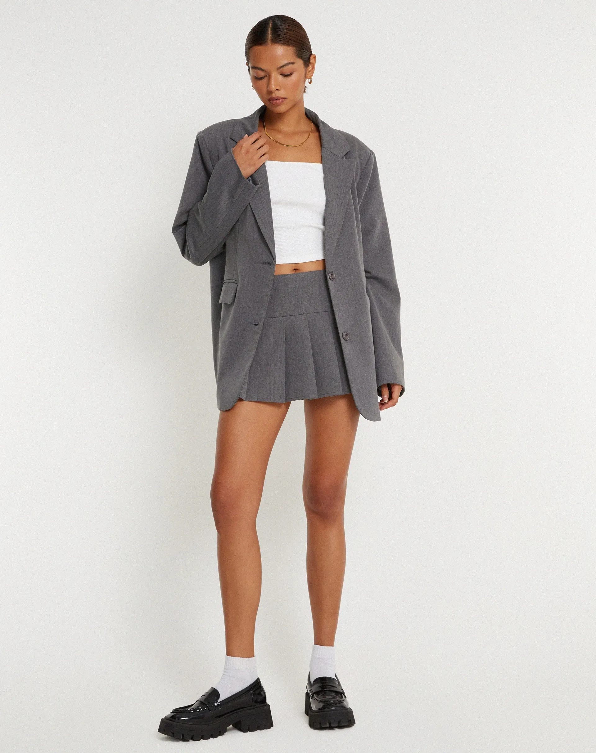 Rada Top in Rib Black