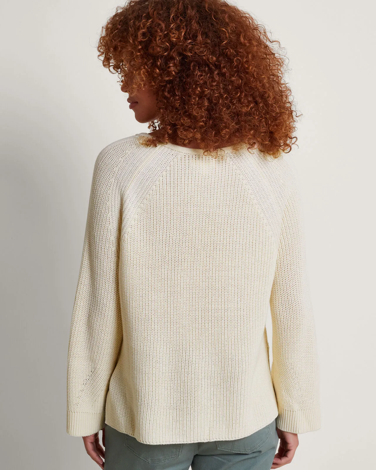 Rae Rib Jumper Ivory