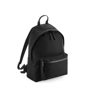 Recycled backpack one size black Bagbase