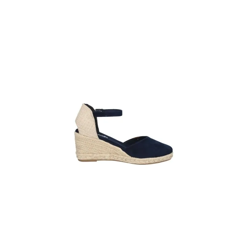 Refresh 171882 Scarpe Donna Campesine Zeppa Media Navy