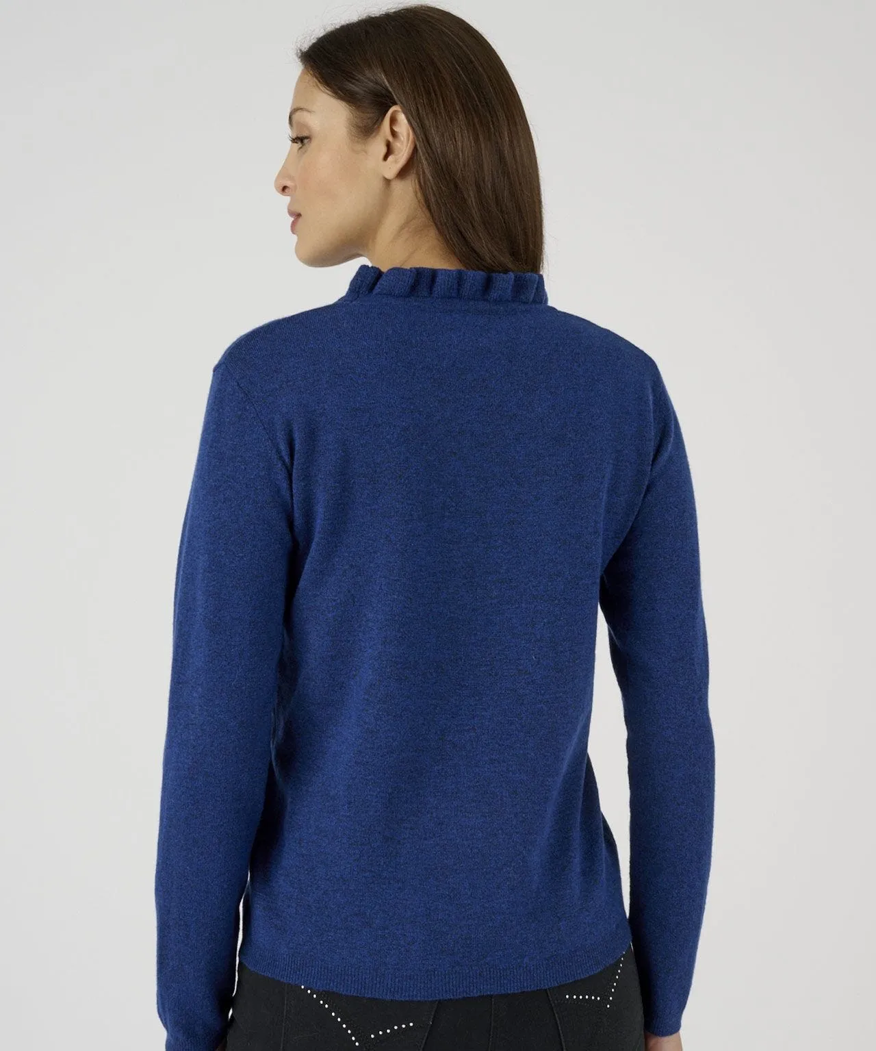 Ruffle Trim Jumper