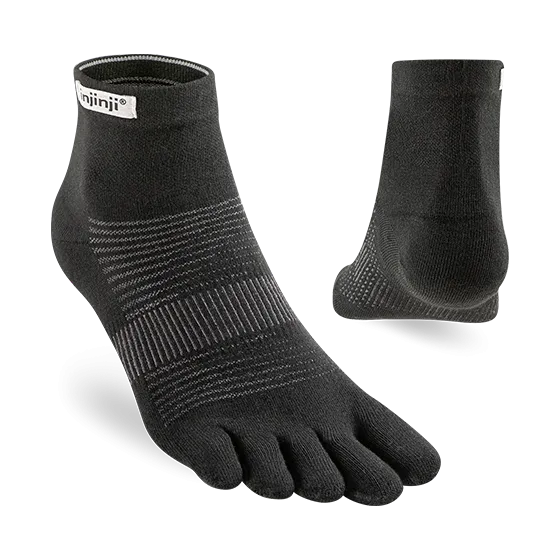 Run Lightweight Mini Crew Toe Socks