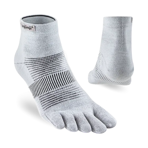 Run Lightweight Mini Crew Toe Socks