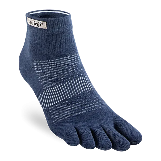 Run Lightweight Mini Crew Toe Socks