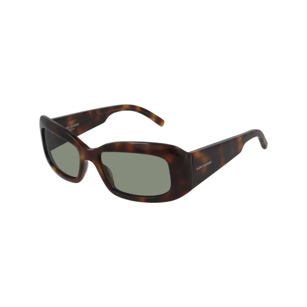 Saint Laurent Sunglass Woman havana Green SL 418-002