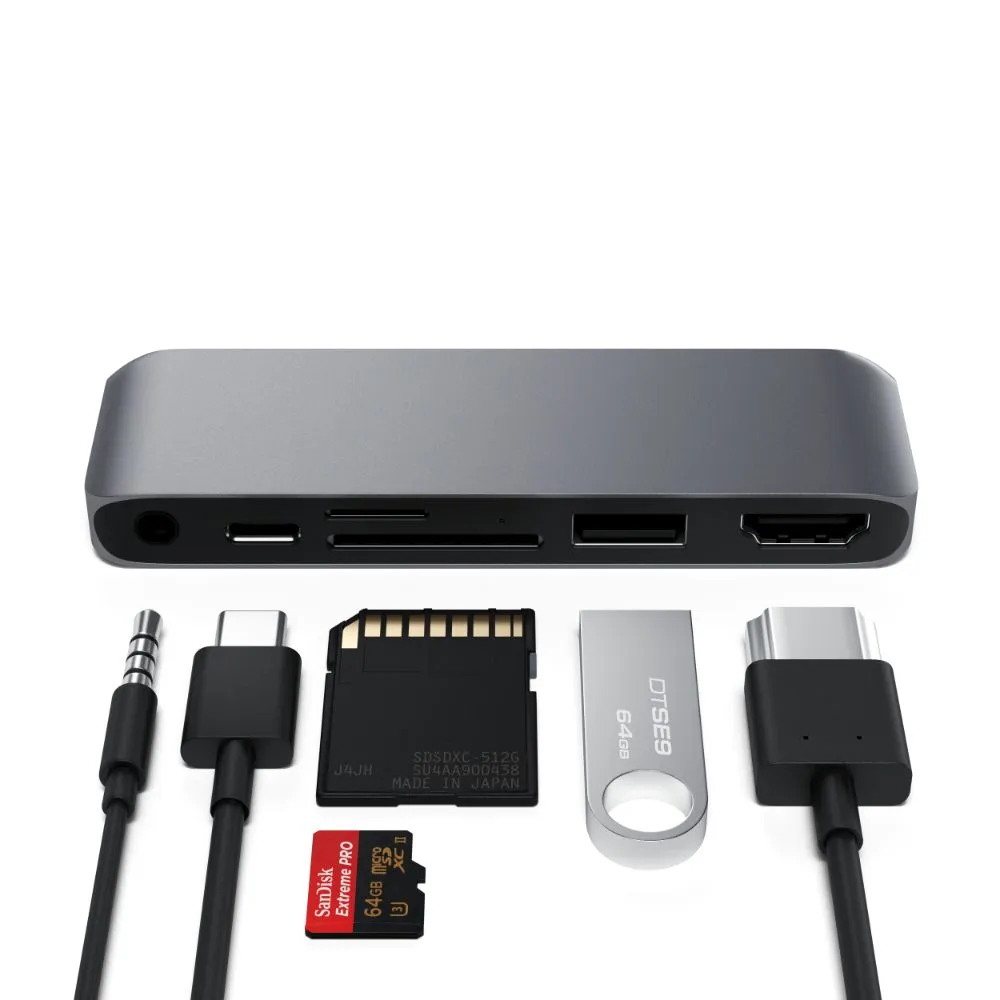 Satechi USB-C Mobile Pro Hub SD (Space Grey)