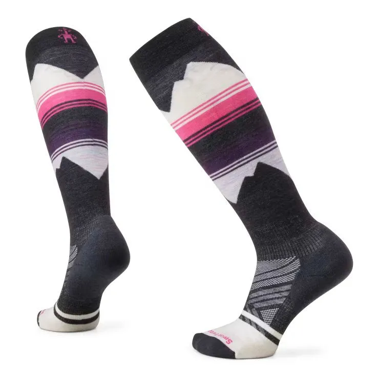 Ski Targeted Cushion Pattern Over the Calf Socks (Women's) - SW001863