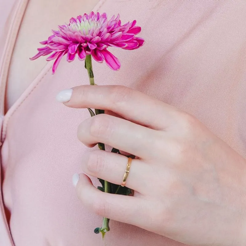 Slim Signet Ring