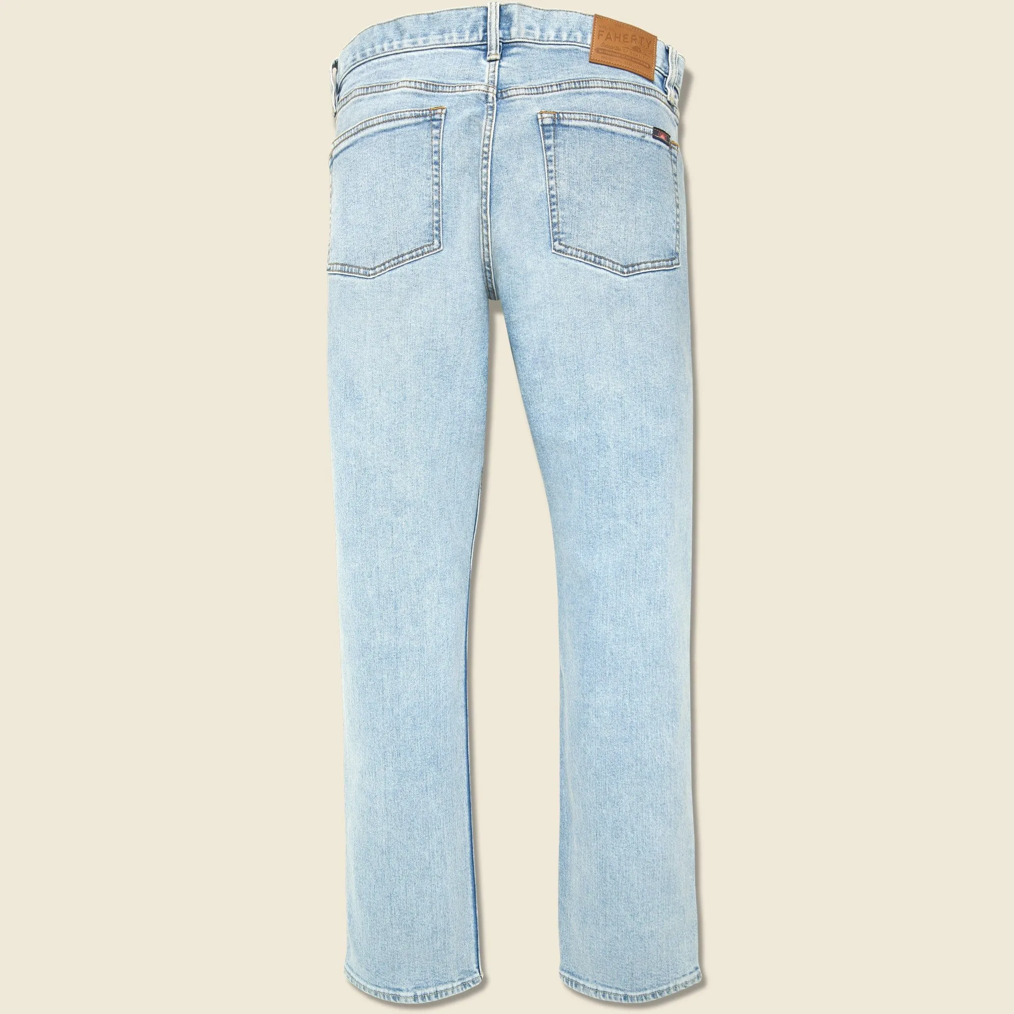 Slim Straight Denim - Somerset Blue