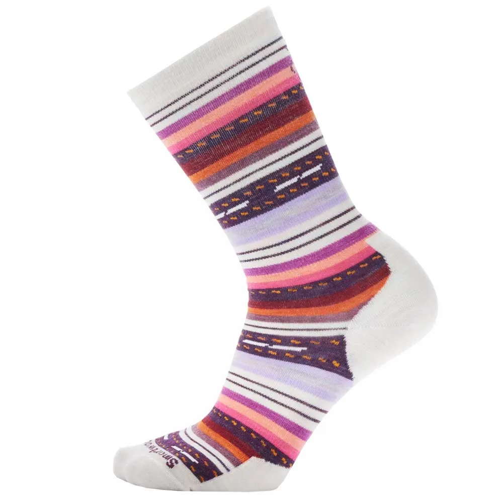 Smartwool Everyday Margarita Crew Socks Moonbeam (Unisex)