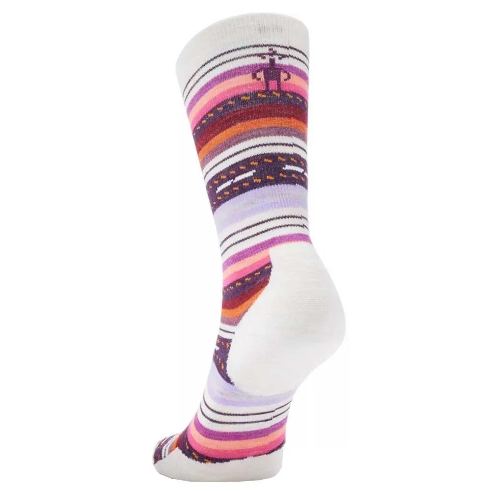 Smartwool Everyday Margarita Crew Socks Moonbeam (Unisex)