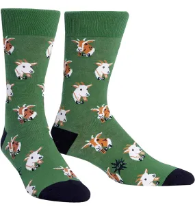 SOCK it to me Men's Crew Socks (Prints) - Dapper Goats