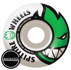 Spitfire Bighead Wheel 53mm White/Green