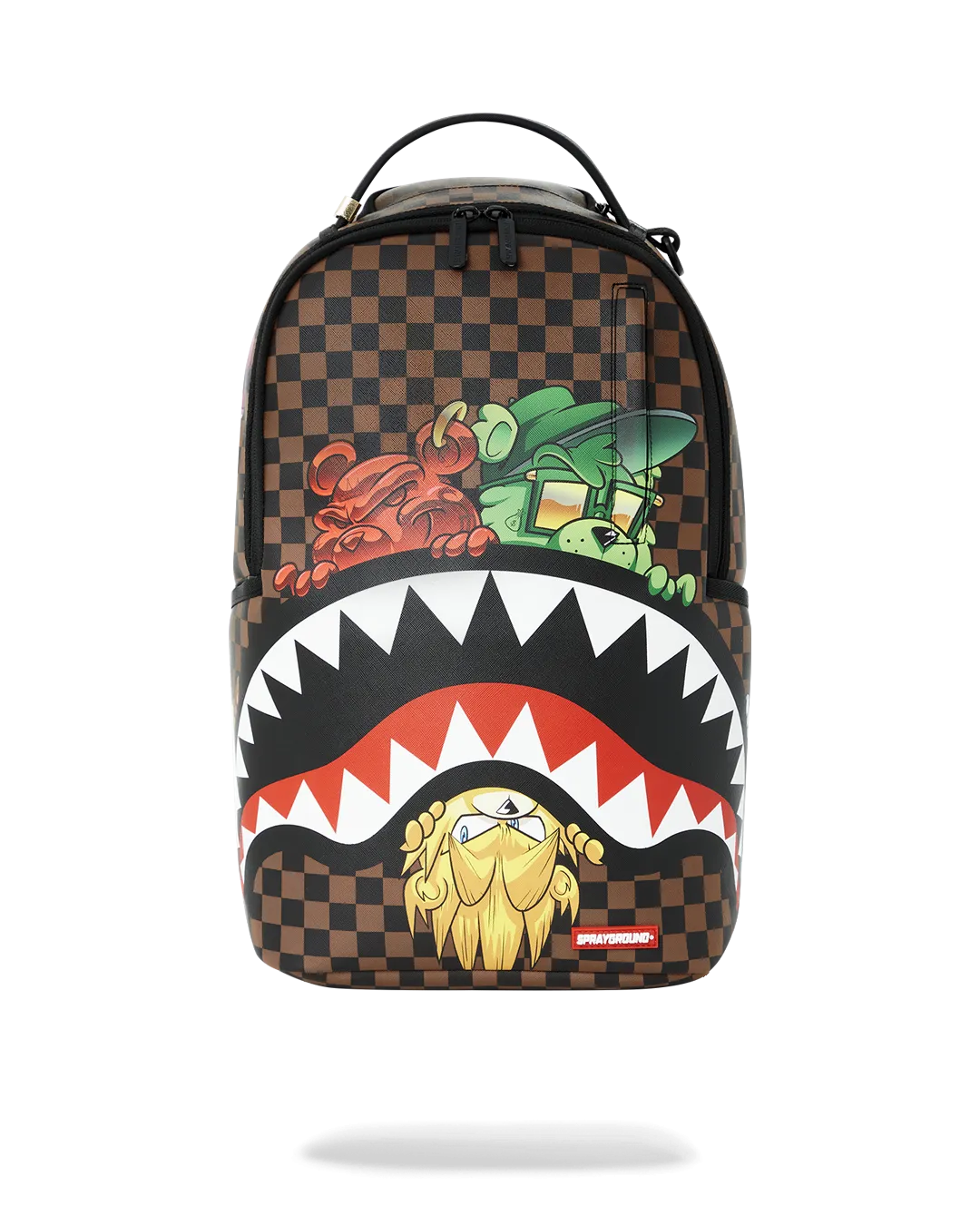 Sprayground - Sharks In Paris Characters Sneakin Backpack