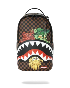 Sprayground - Sharks In Paris Characters Sneakin Backpack