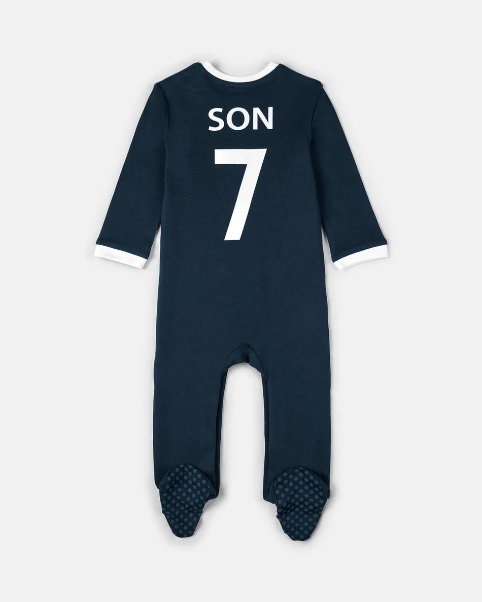 Spurs Baby Son Navy Sleepsuit