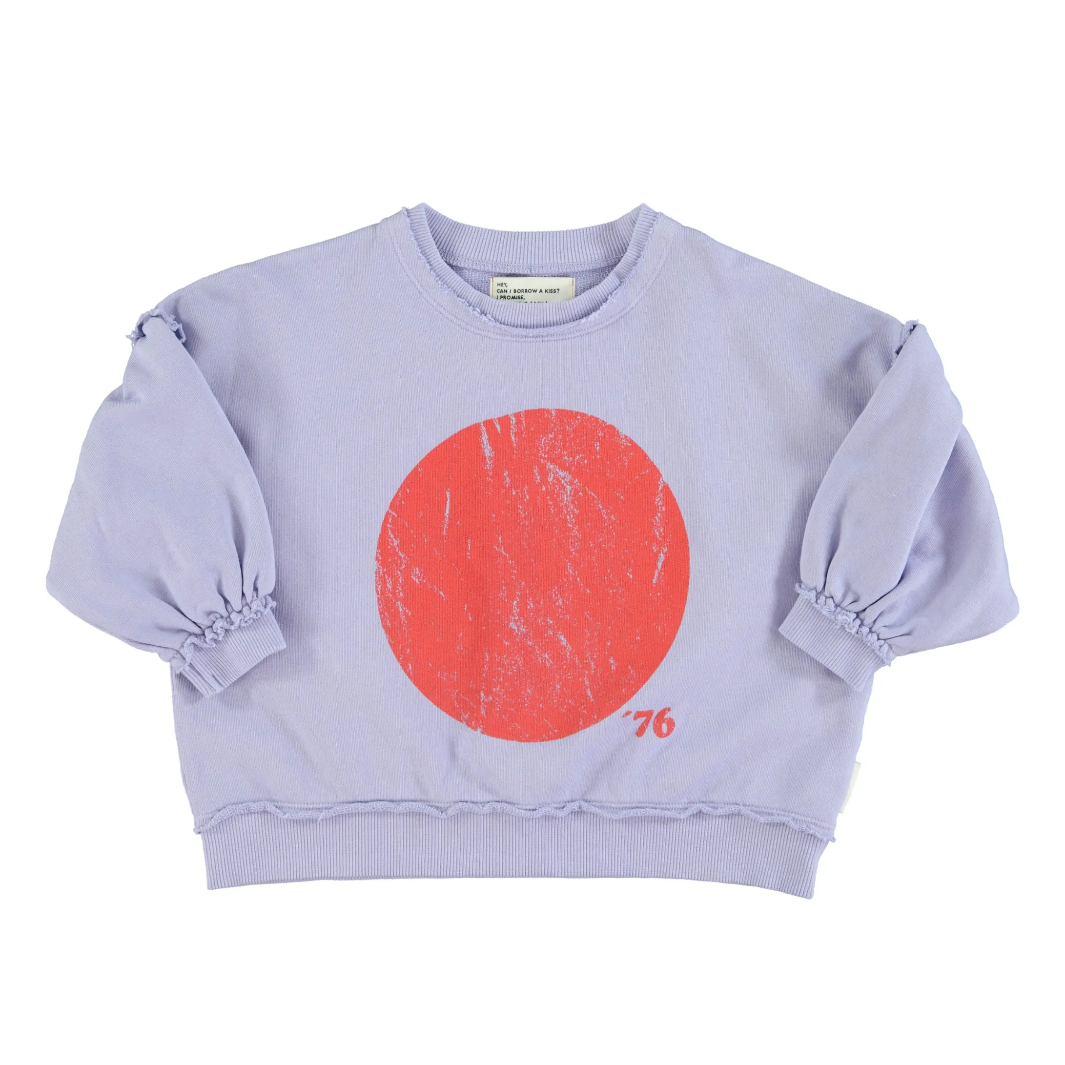 SS24.FLP2402-Lavender W/ Red Circle Print