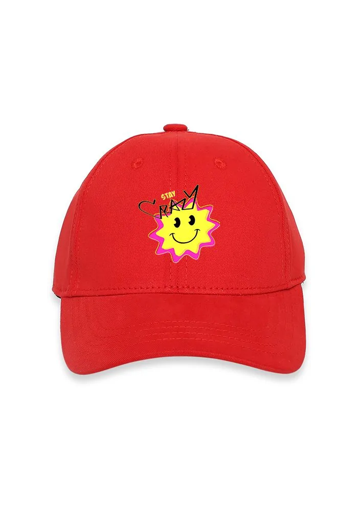 Stay Crazy Kids Baseball Cap