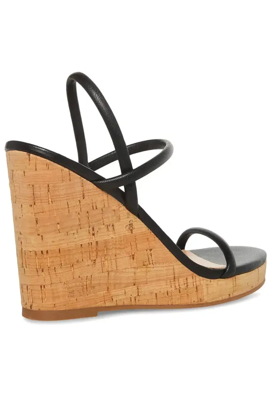 Steve Madden - Udell Cork Black Leather