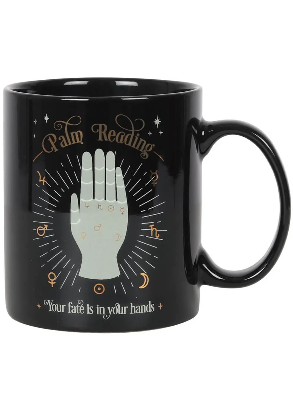 Succubus Palm Reading Cup Mug Black