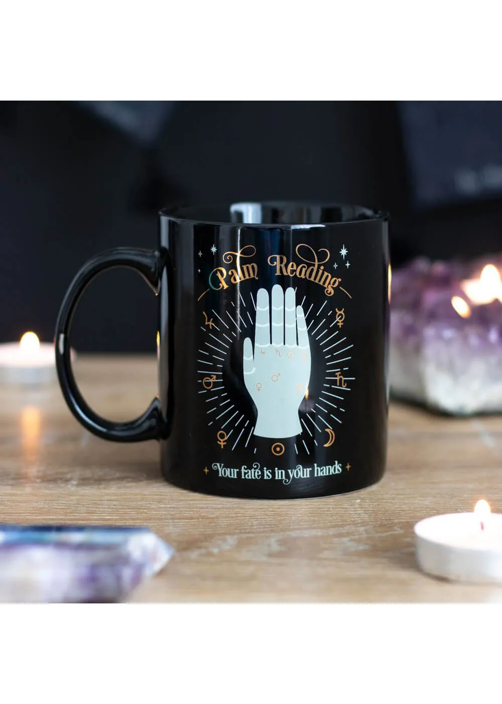 Succubus Palm Reading Cup Mug Black