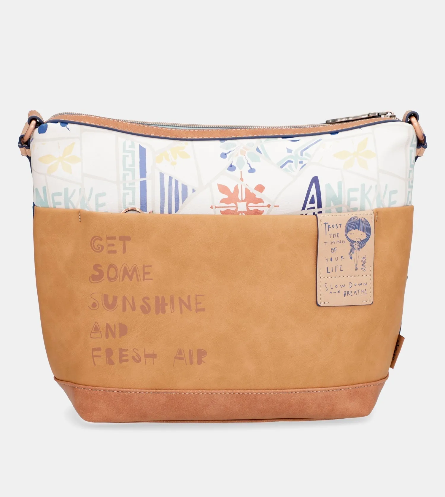 Sunrise Shoulder bag with hidden pockets