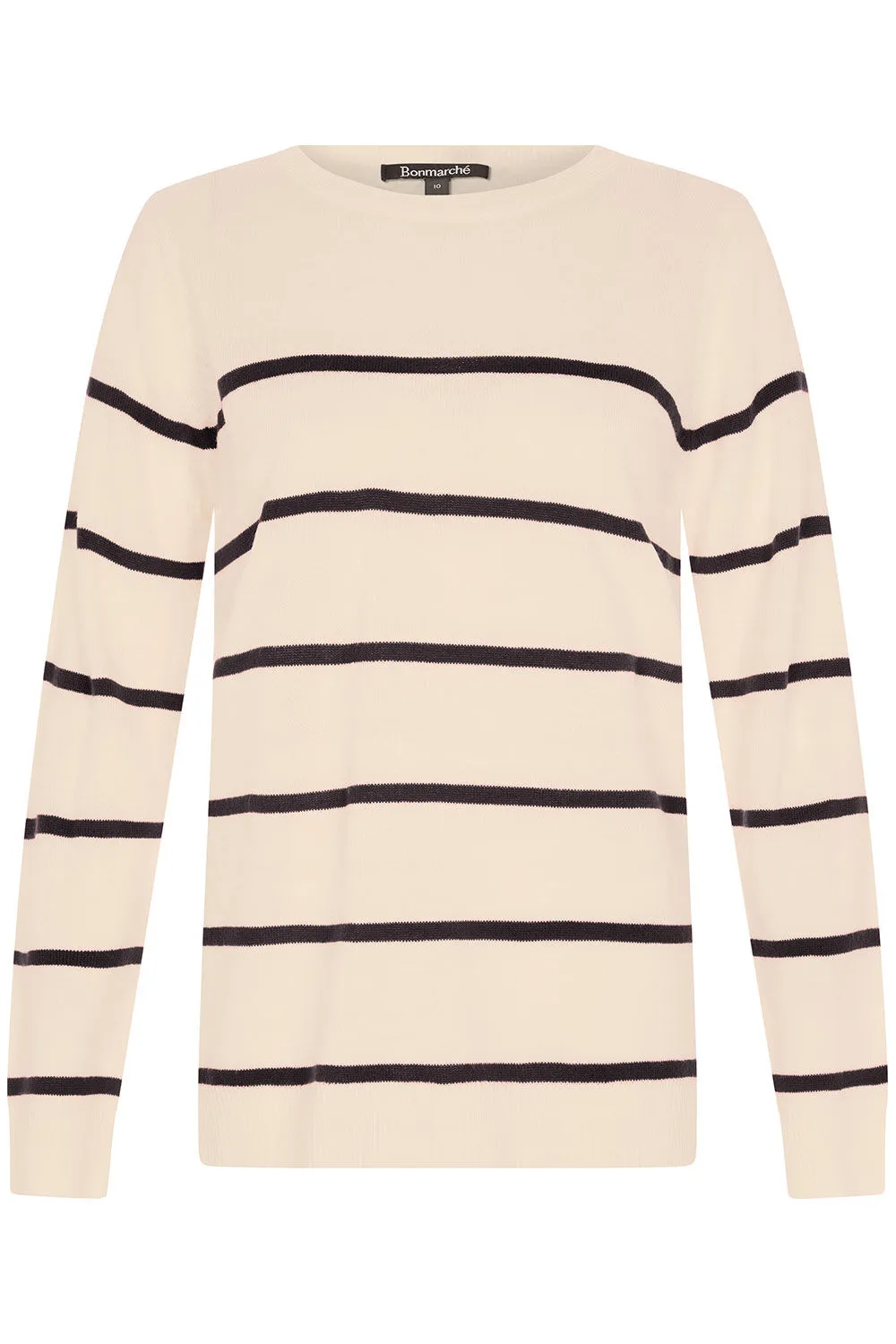 Super Soft Long Sleeve Striped Jumper