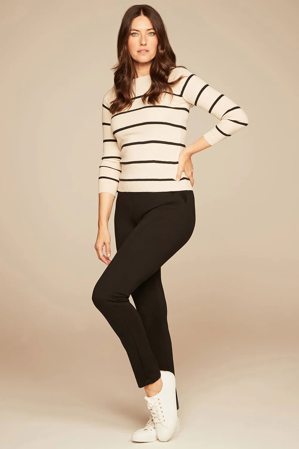 Super Soft Long Sleeve Striped Jumper