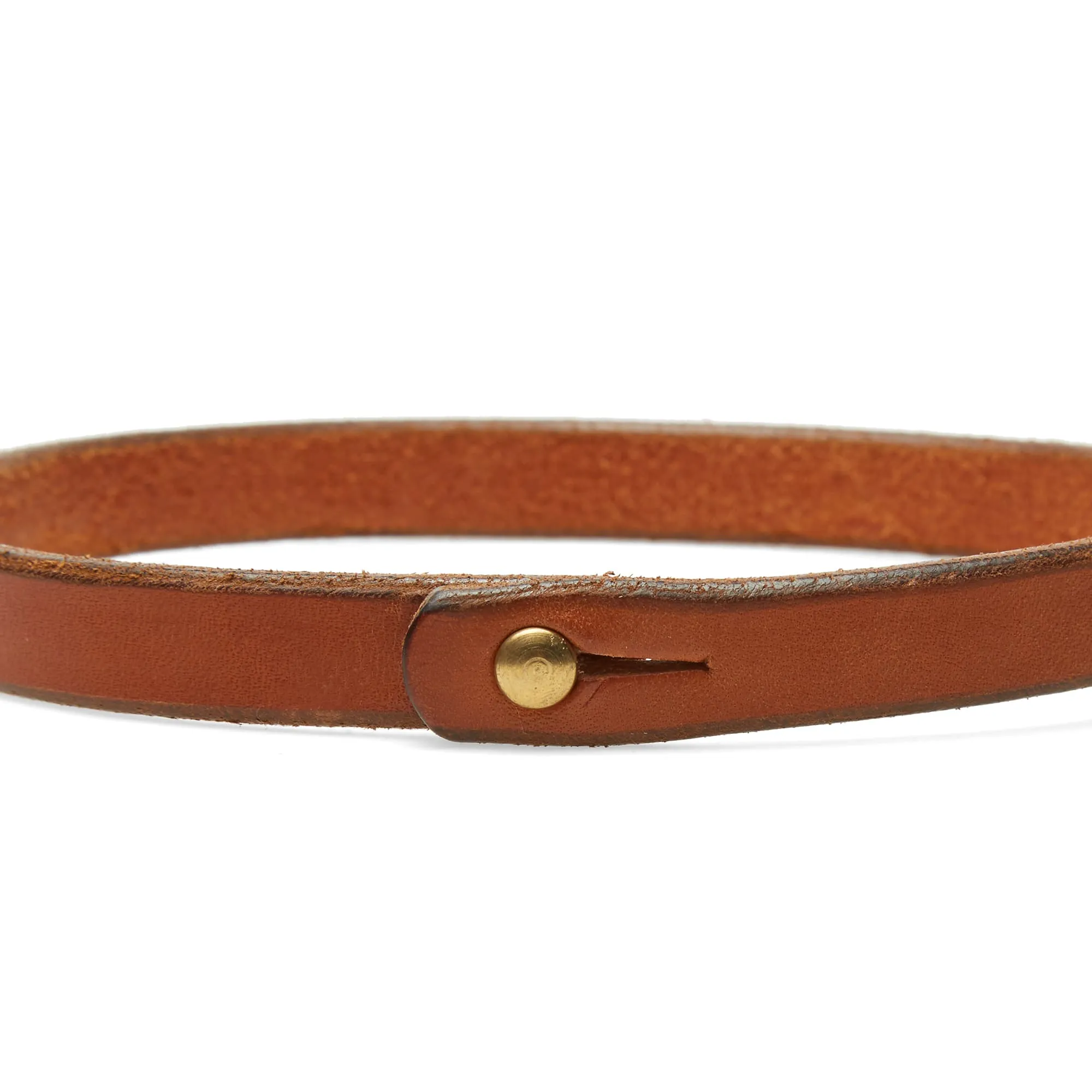 Tanner Goods Double Wrap WristbandSaddle Tan