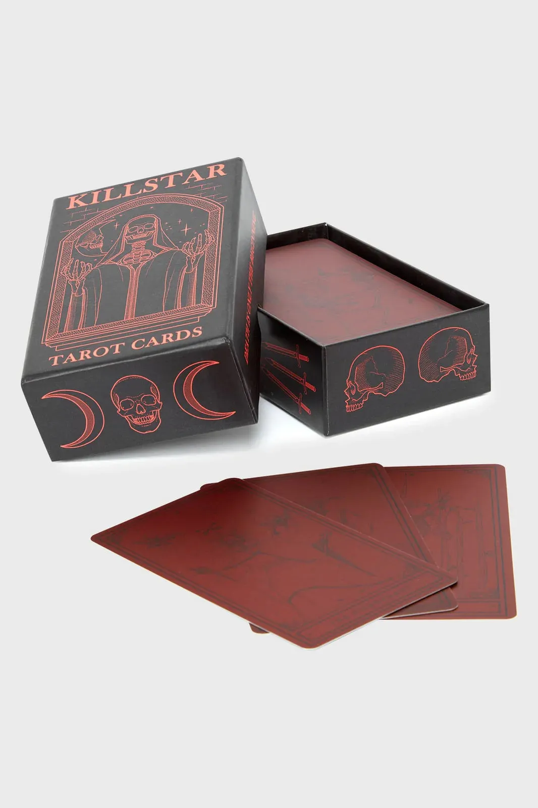 Tarot Deck-Red/Blk Killstar