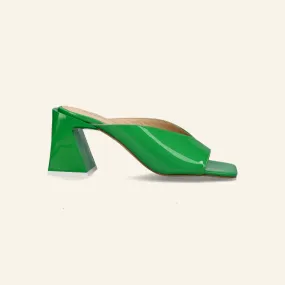 TASHA | Green Leather