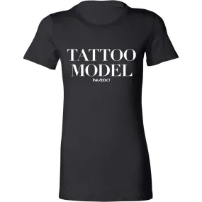 Tattoo Model Women's Slim Fit Tee