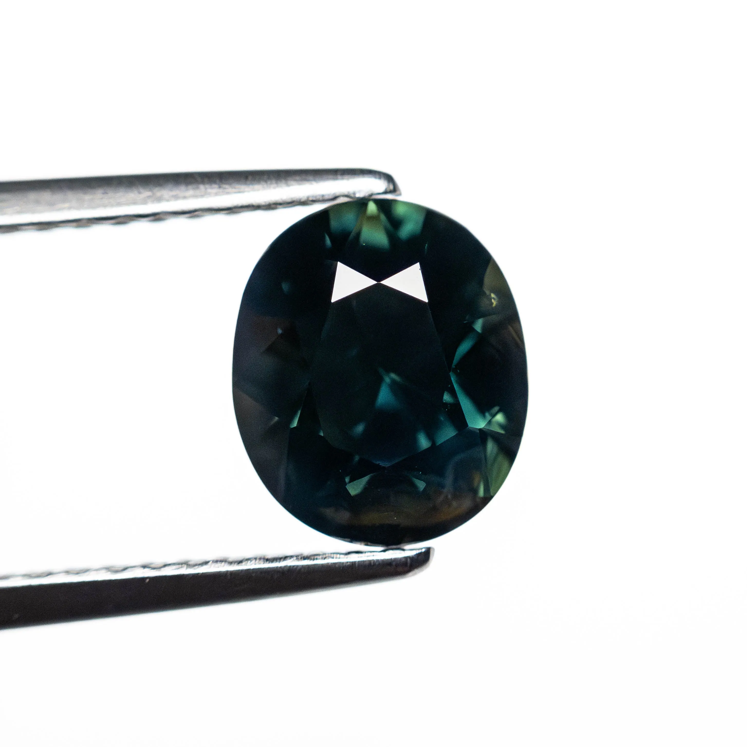 Teal/Green Brilliant Sapphire - 1.74ct Oval