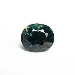 Teal/Green Brilliant Sapphire - 1.74ct Oval