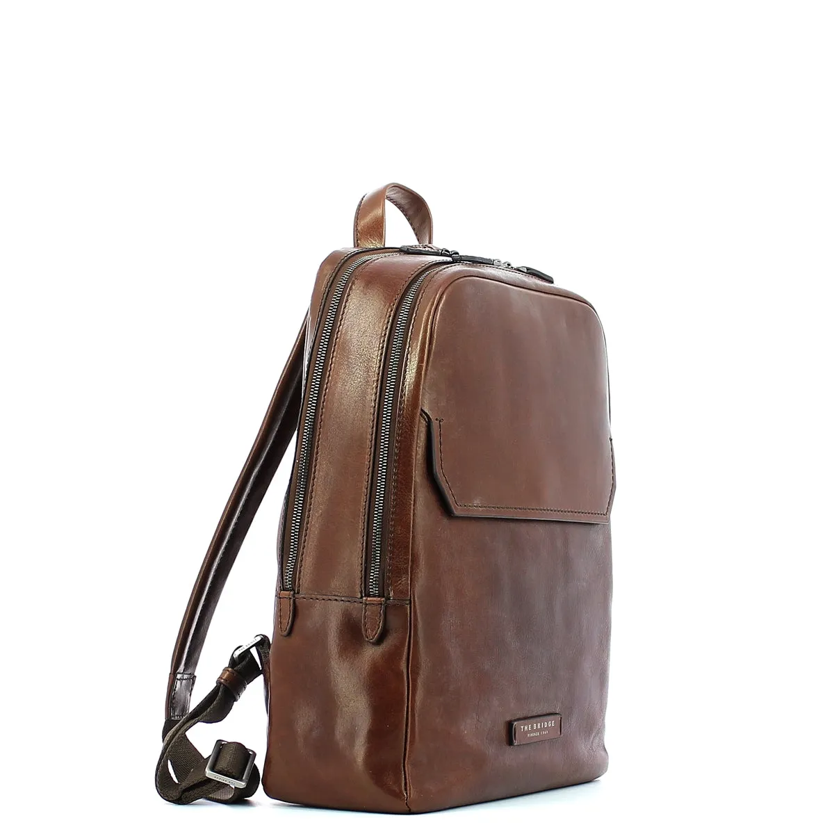 The Bridge - Backpack Williamsburg - 06140701 - MARRONE/14/RUTENIO/PALLADIO