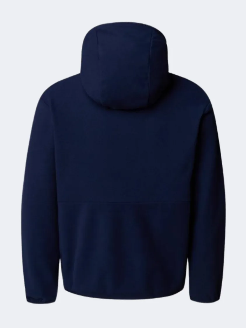 The North Face Glacier Hooded Unisex Skiing Fleece Summit Navy