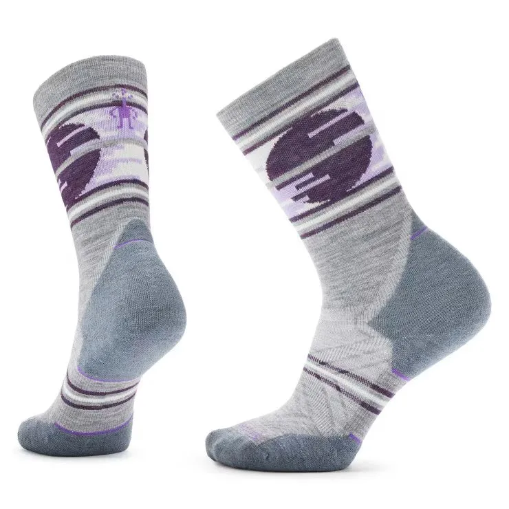 Trail Run Targeted Cushion Sunset Trail Crew Socks (Women's) - SW002275