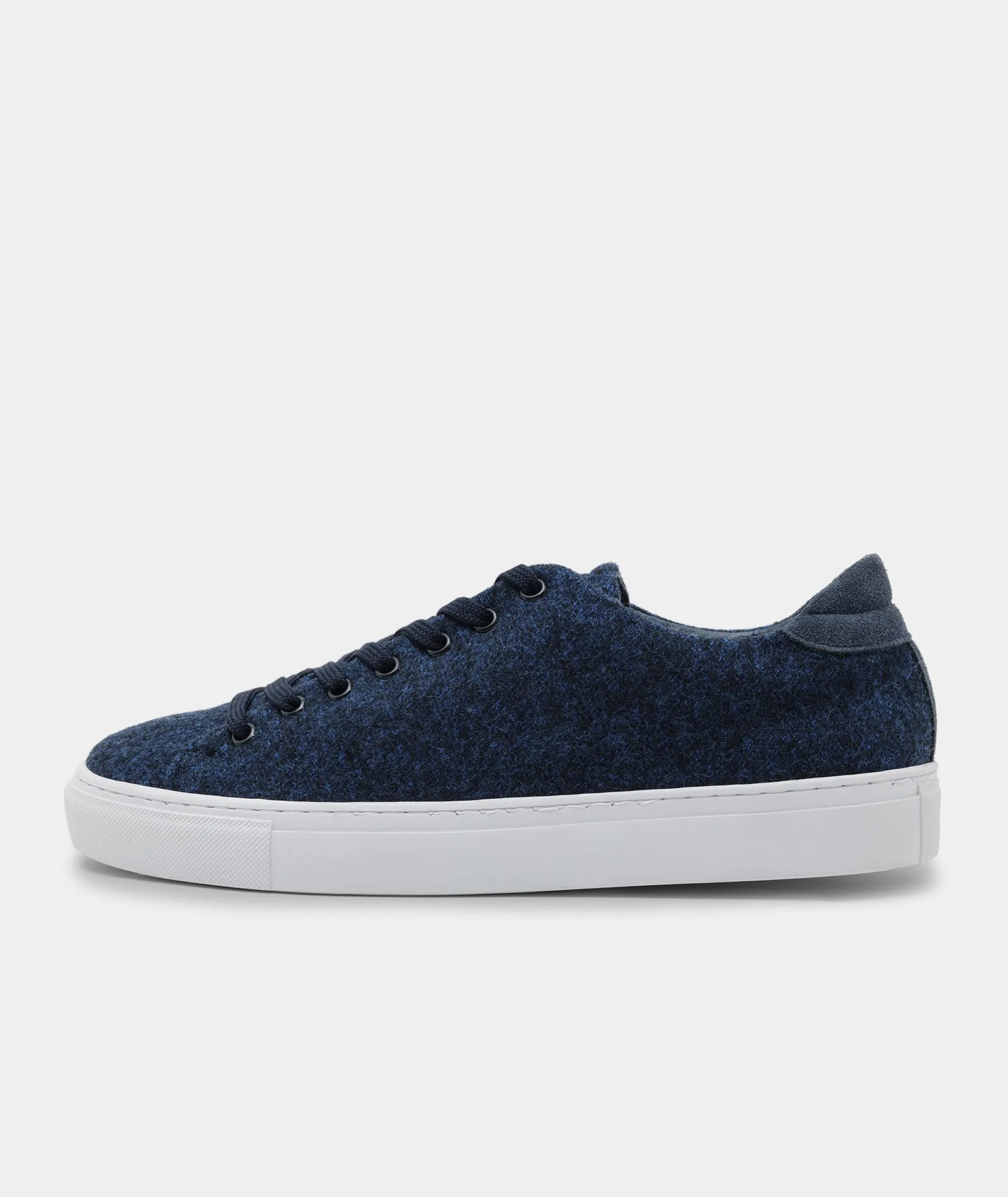 Type St - Navy Melange Wool