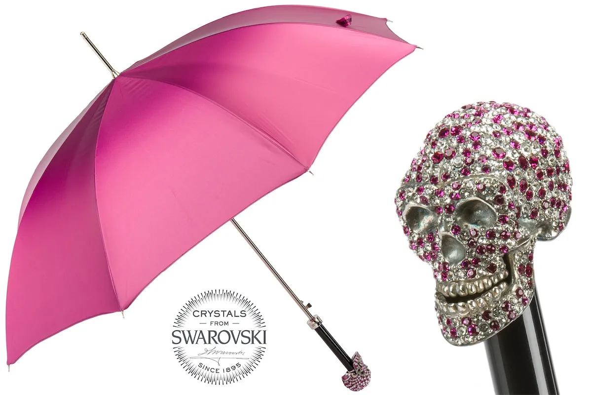 UMBRELLA SKULL PINK