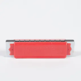 Vintage Harmonica No. 112 Red