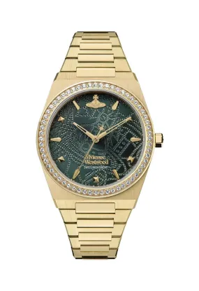 Vivienne Westwood Ladies Charterhouse Watch Gold Plated