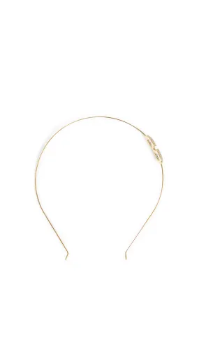 Vlogo Hair Band - Gold