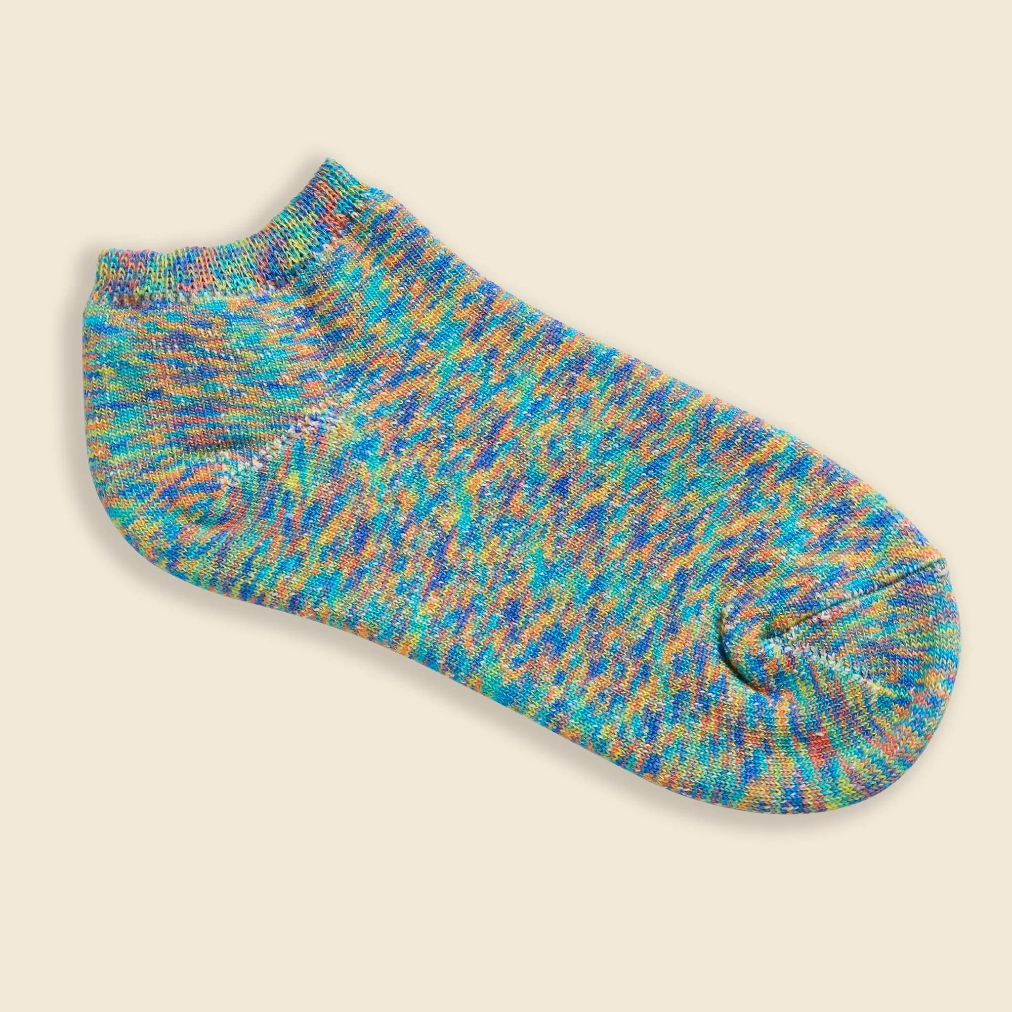 Washi Pile Short Socks - Bloom