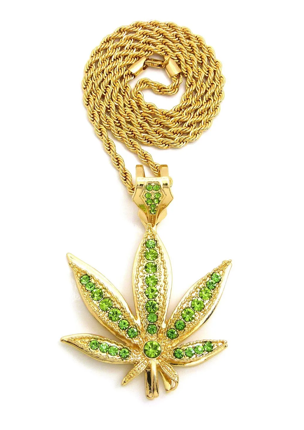 Weed Leaf (Gold)