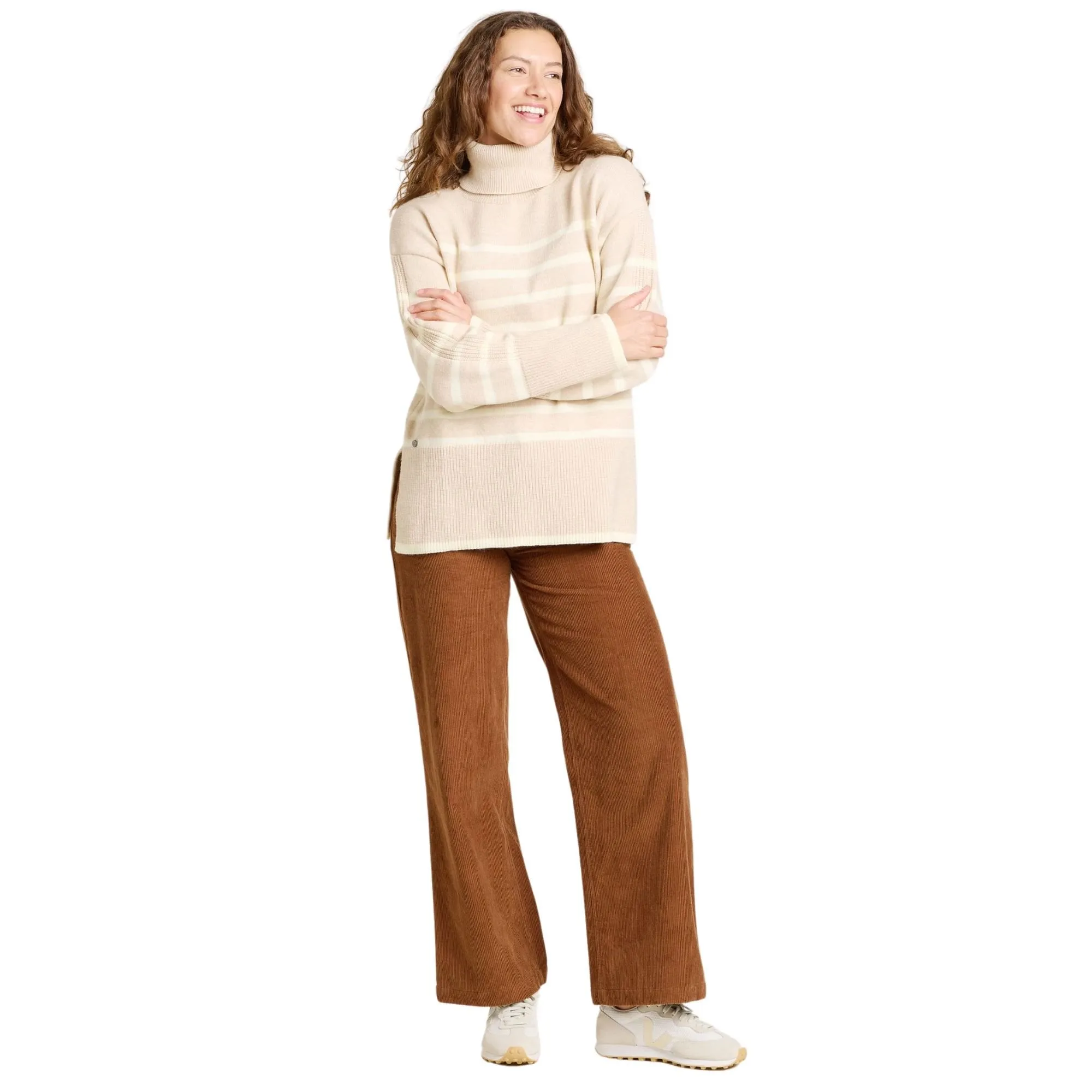 Womens Chunky Roll Jumper