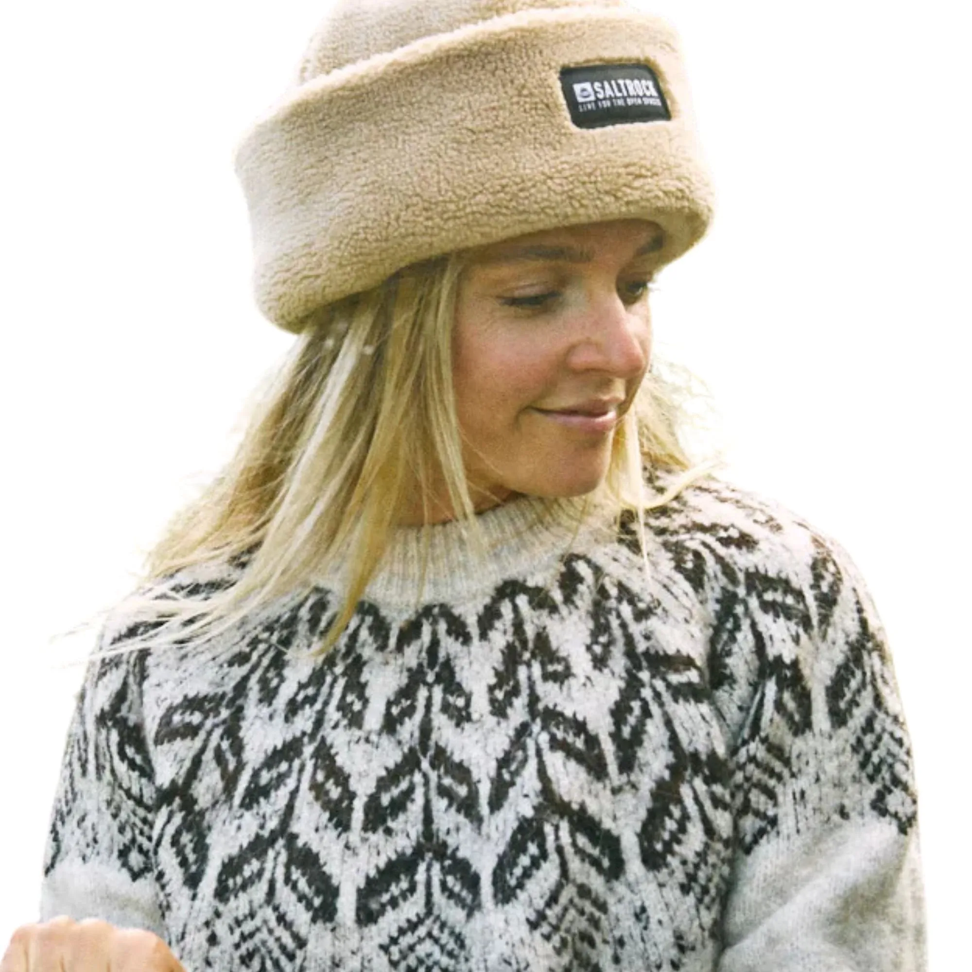 Womens Fairisle Knitted Jumper