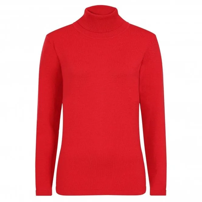 Womens Roll Neck Jumper