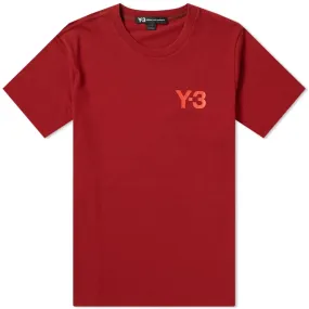 Y-3 Classic Logo TeeRust Red