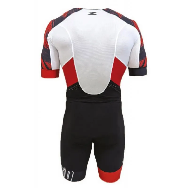 ZEROD TT RACER TRISUIT SS RED VIVACITY FOR MEN'S